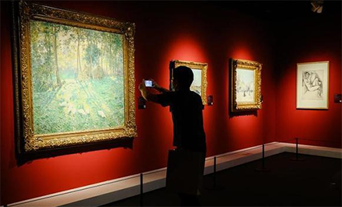 “百年无极”展出梵高、莫兰迪等欧洲艺术大师62幅珍品